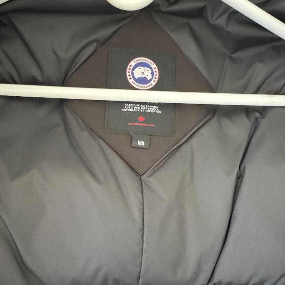 Canada Goose Mens Medium Chateau Down Parka Black - Picture 7 of 11